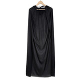 Maxbell Long Halloween Cloak Costume Death Cape Witch Cape Adults Cosplay Unisex Single Layer Hood