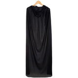 Maxbell Long Halloween Cloak Costume Death Cape Witch Cape Adults Cosplay Unisex Single Layer Hood