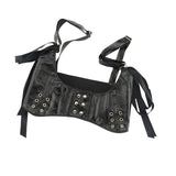 Maxbell Underbust Corset Belt Elastic Punk Adjustable Gothic for Dress Ladies Women