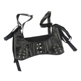 Maxbell Underbust Corset Belt Elastic Punk Adjustable Gothic for Dress Ladies Women