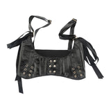 Maxbell Underbust Corset Belt Elastic Punk Adjustable Gothic for Dress Ladies Women