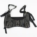 Maxbell Underbust Corset Belt Elastic Punk Adjustable Gothic for Dress Ladies Women