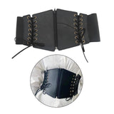 Maxbell Elastic Wide Waist Belt Decorative Cummerbunds Dresses Waist Buckle Corset