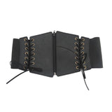 Maxbell Elastic Wide Waist Belt Decorative Cummerbunds Dresses Waist Buckle Corset