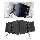 Maxbell Elastic Wide Waist Belt Decorative Cummerbunds Dresses Waist Buckle Corset