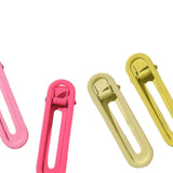 Maxbell 6Pcs Alligator Hair Barrettes Hair Clips Hair Accessories for Girls Women Pink Yellow