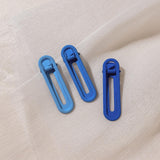 Maxbell 6Pcs Alligator Hair Barrettes Hair Clips Hair Accessories for Girls Women Blue Green