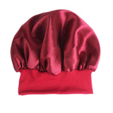 Maxbell Elastic Chemotherapy Cap Cancer Quick Dry Headwear Sweat Wicking Headcloth black