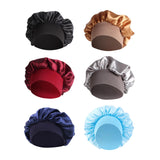 Maxbell Elastic Chemotherapy Cap Cancer Quick Dry Headwear Sweat Wicking Headcloth black