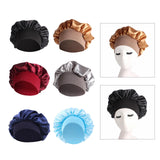 Maxbell Elastic Chemotherapy Cap Cancer Quick Dry Headwear Sweat Wicking Headcloth black