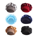 Maxbell Elastic Chemotherapy Cap Cancer Quick Dry Headwear Sweat Wicking Headcloth black