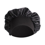 Maxbell Elastic Chemotherapy Cap Cancer Quick Dry Headwear Sweat Wicking Headcloth black