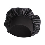 Maxbell Elastic Chemotherapy Cap Cancer Quick Dry Headwear Sweat Wicking Headcloth black