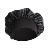 Maxbell Elastic Chemotherapy Cap Cancer Quick Dry Headwear Sweat Wicking Headcloth black