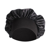 Maxbell Elastic Chemotherapy Cap Cancer Quick Dry Headwear Sweat Wicking Headcloth black
