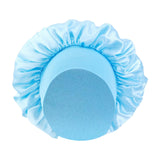 Maxbell Elastic Chemotherapy Cap Cancer Quick Dry Headwear Sweat Wicking Headcloth light blue