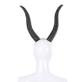 Maxbell Steampunk Goat Horn Hair Band Hair Accessory for Christmas Fancy Dress Prop