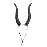 Maxbell Steampunk Goat Horn Hair Band Hair Accessory for Christmas Fancy Dress Prop