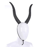 Maxbell Steampunk Goat Horn Hair Band Hair Accessory for Christmas Fancy Dress Prop