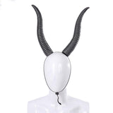 Maxbell Steampunk Goat Horn Hair Band Hair Accessory for Christmas Fancy Dress Prop