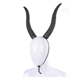 Maxbell Steampunk Goat Horn Hair Band Hair Accessory for Christmas Fancy Dress Prop