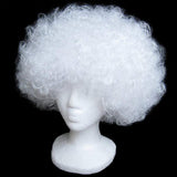 Maxbell Old Lady Wig Costume Set Granny Wig for Women's Halloween Dress Up StyleD