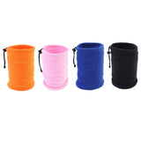 Maxbell Thickened Neck Warmer Veil Neckerchief Scarf for Kids Boys Girls Running Black