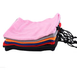 Maxbell Thickened Neck Warmer Veil Neckerchief Scarf for Kids Boys Girls Running Black