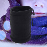 Maxbell Thickened Neck Warmer Veil Neckerchief Scarf for Kids Boys Girls Running Black