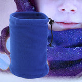 Maxbell Thickened Neck Warmer Veil Neckerchief Scarf for Kids Boys Girls Running Blue