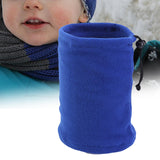 Maxbell Thickened Neck Warmer Veil Neckerchief Scarf for Kids Boys Girls Running Blue