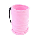 Maxbell Thickened Neck Warmer Veil Neckerchief Scarf for Kids Boys Girls Running Pink