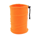 Maxbell Thickened Neck Warmer Veil Neckerchief Scarf for Kids Boys Girls Running Orange