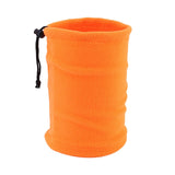Maxbell Thickened Neck Warmer Veil Neckerchief Scarf for Kids Boys Girls Running Orange