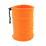 Maxbell Thickened Neck Warmer Veil Neckerchief Scarf for Kids Boys Girls Running Orange