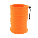Maxbell Thickened Neck Warmer Veil Neckerchief Scarf for Kids Boys Girls Running Orange