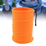 Maxbell Thickened Neck Warmer Veil Neckerchief Scarf for Kids Boys Girls Running Orange