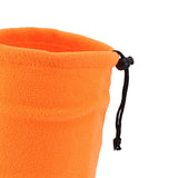 Maxbell Thickened Neck Warmer Veil Neckerchief Scarf for Kids Boys Girls Running Orange