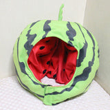 Maxbell Watermelon Hat Fruit Headwear Headgear Head Cover Durable for Christmas