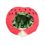 Maxbell Watermelon Hat Fruit Headwear Headgear Head Cover Durable for Christmas