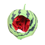 Maxbell Watermelon Hat Fruit Headwear Headgear Head Cover Durable for Christmas