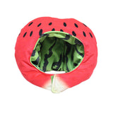 Maxbell Watermelon Hat Fruit Headwear Headgear Head Cover Durable for Christmas