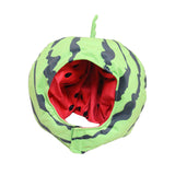 Maxbell Watermelon Hat Fruit Headwear Headgear Head Cover Durable for Christmas