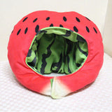 Maxbell Watermelon Hat Fruit Headwear Headgear Head Cover Durable for Christmas