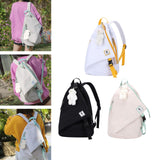 Maxbell Travel Backpack Nylon Casual Water Resistant for Women Camping Shopping White
