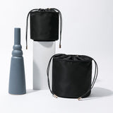 Maxbell Travel Makeup Bag Drawstring Cosmetic Case Toiletries Organizer for Women