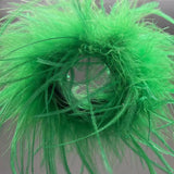 Maxbell Slap Bracelets Accessories Feather Hair Band Anklet Wristband Cuff Sleeves Green