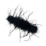 Maxbell Slap Bracelets Accessories Feather Hair Band Anklet Wristband Cuff Sleeves Black