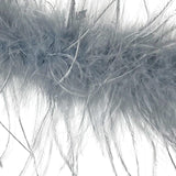 Maxbell Slap Bracelets Accessories Feather Hair Band Anklet Wristband Cuff Sleeves Grey