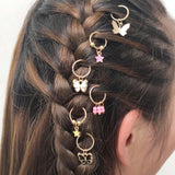 Maxbell Braid Clips Headdress Hairpins for Ladies Decoration StyleC